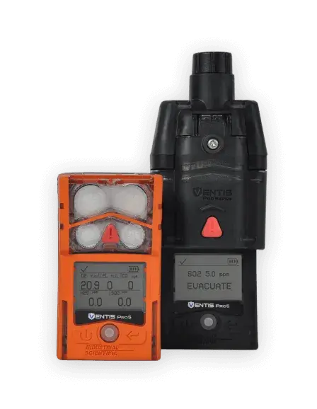 Ventis® Pro5 (5-Gas Portable / Personal Multi-Gas Monitor)