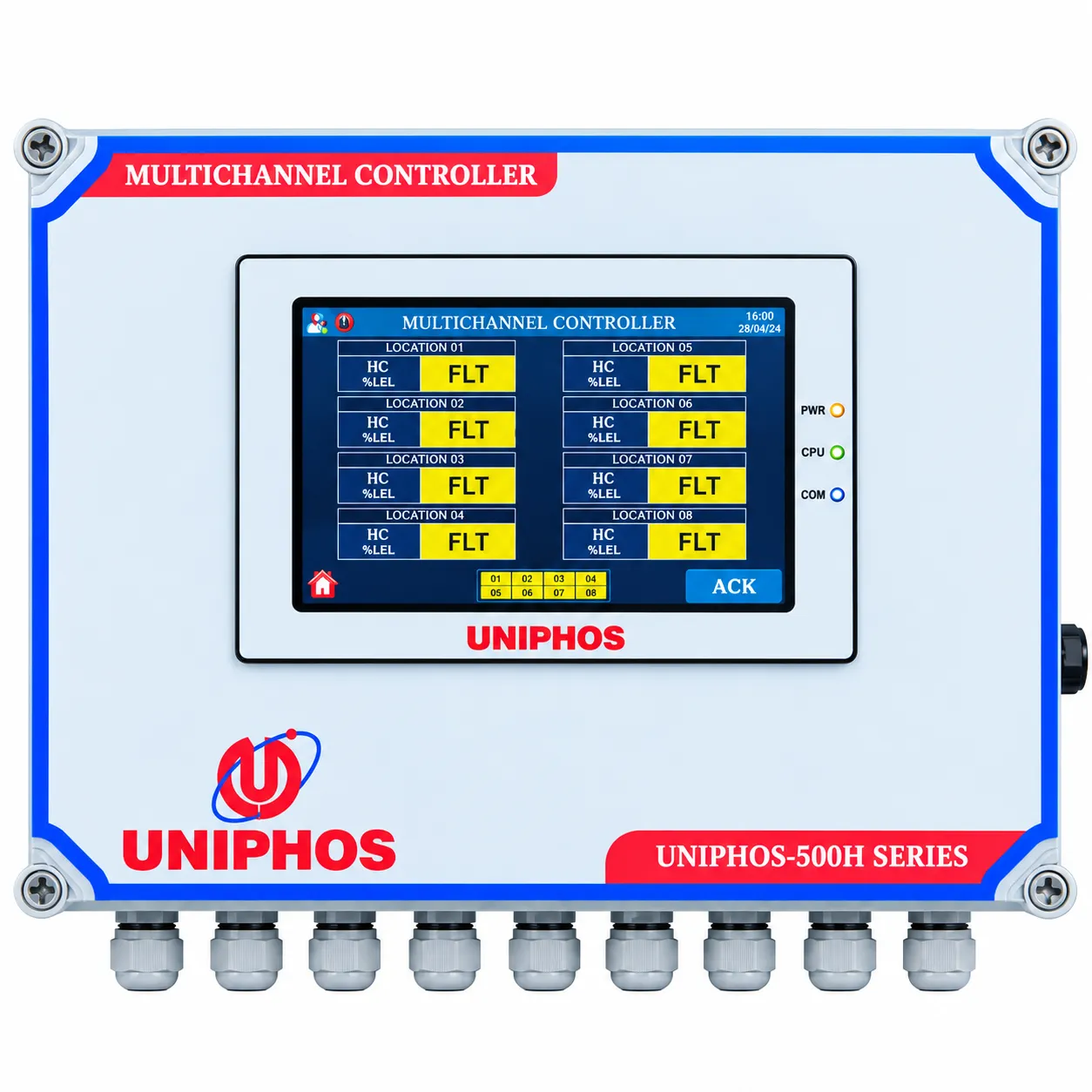 500 HA(16) Multi-Channel Controller with HMI