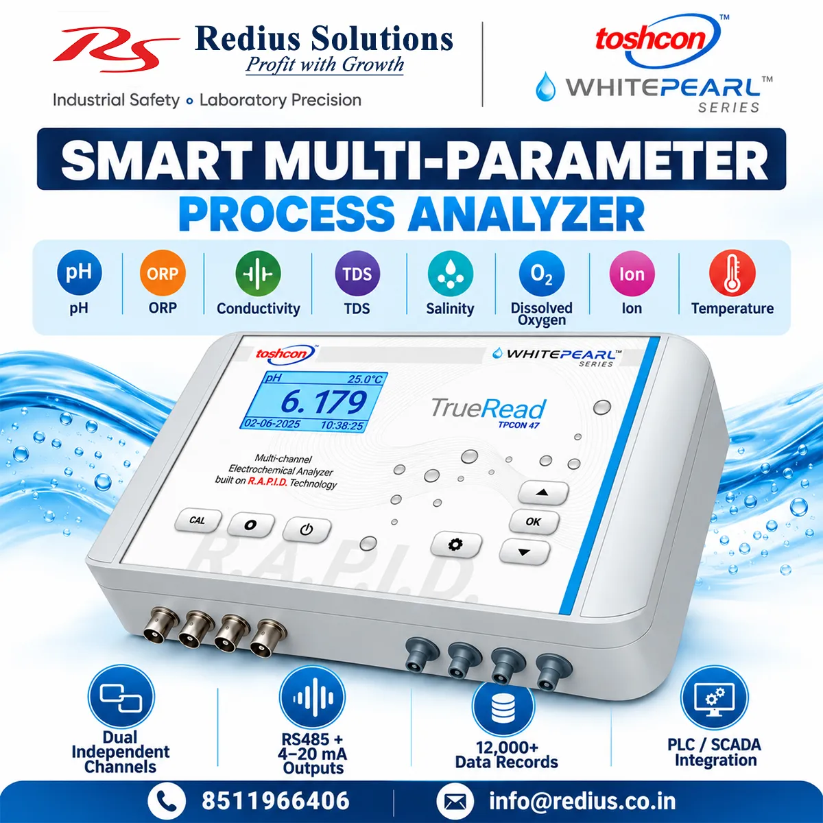 Toshcon TrueRead TPCDI 47 Multi-Parameter Process Analyzer from  — image 2