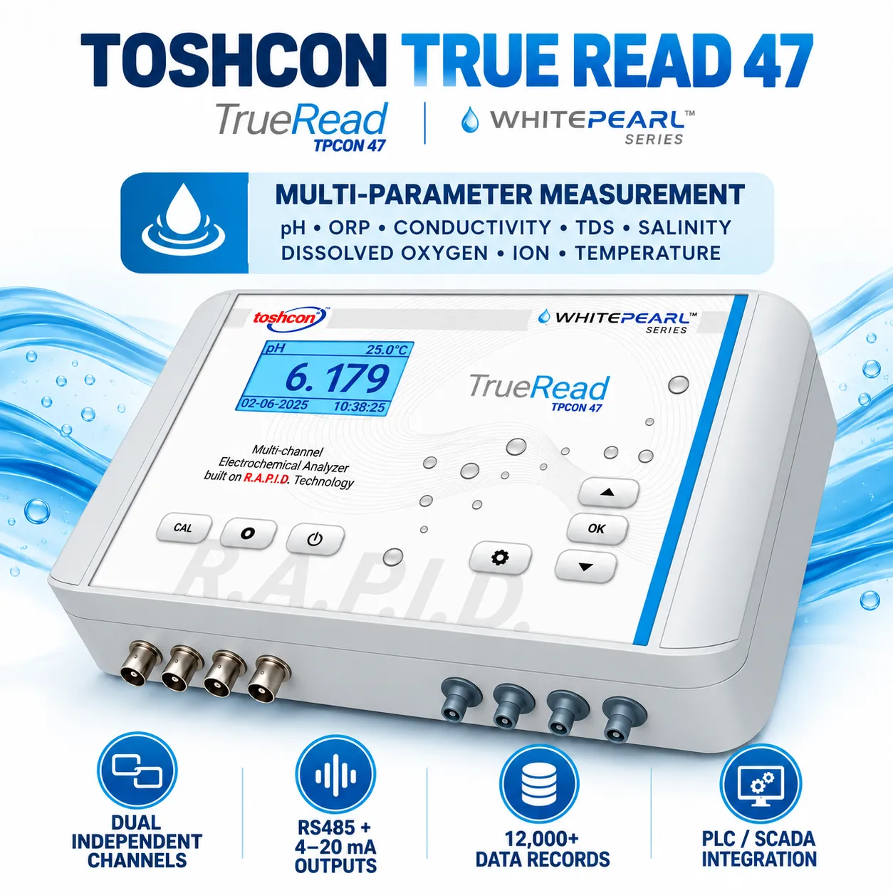 Toshcon TrueRead TPCDI 47 Multi-Parameter Process Analyzer from  — image 3