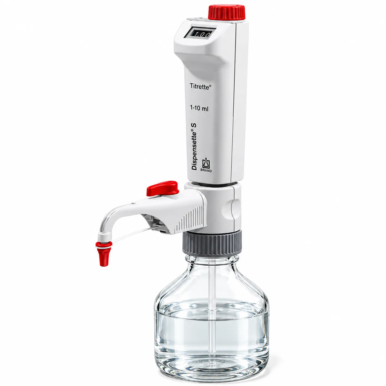 BRAND Dispensette® S Digital Bottle-Top Dispenser, DE-M
