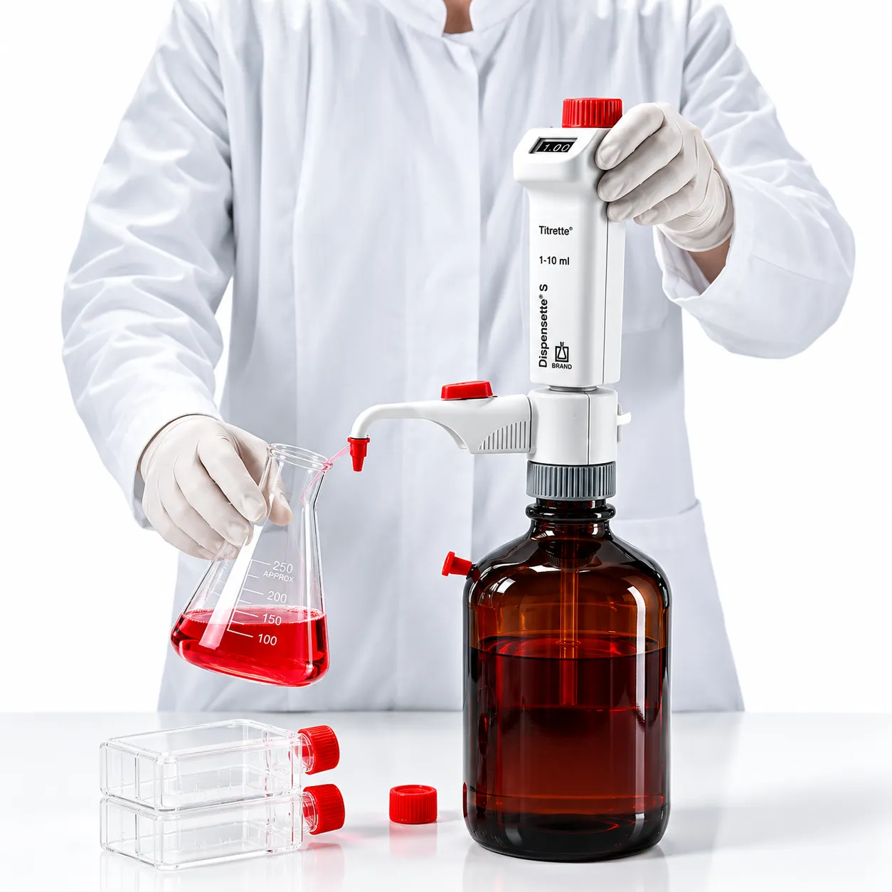 BRAND Dispensette® S Digital Bottle-Top Dispenser, DE-M from Brand Group — image 2