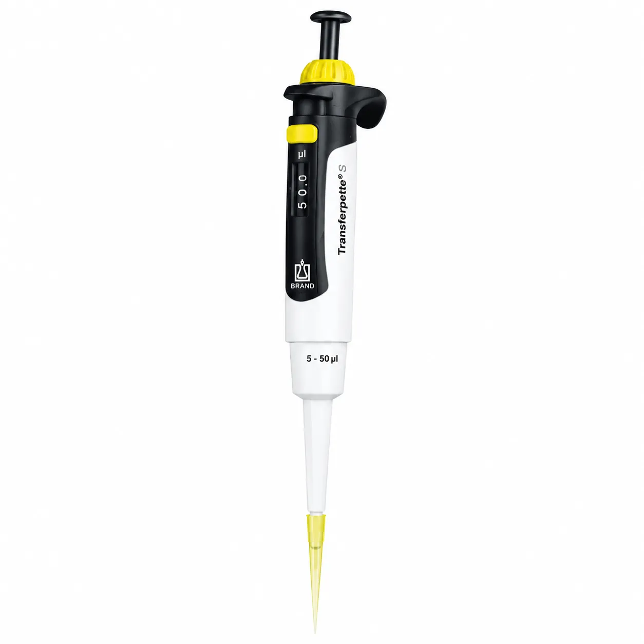 BRAND Transferpette® pro Adjustable Single-Channel Micropipette, DE-M