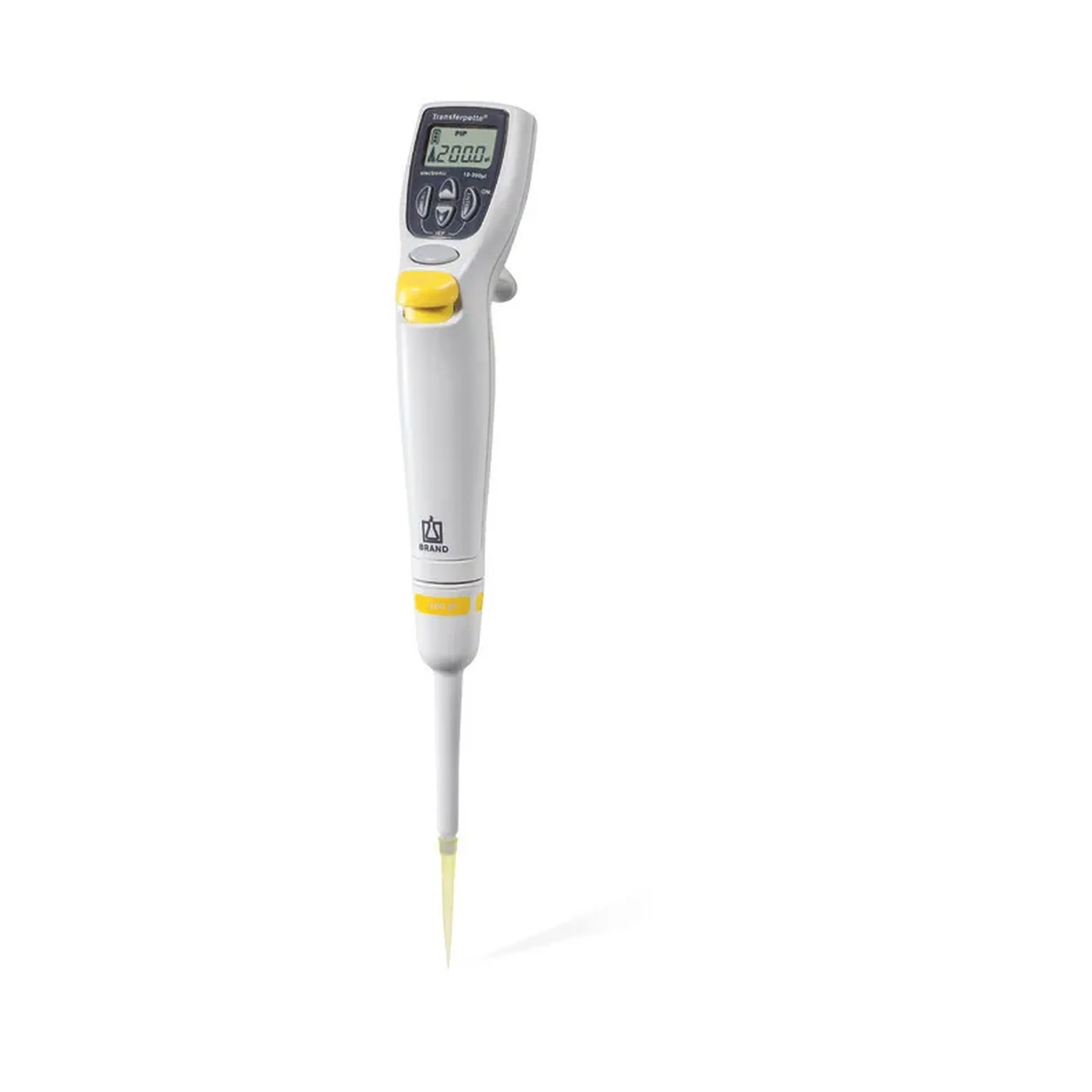 BRAND Transferpette® Electronic Single-Channel Micropipette, DE-M