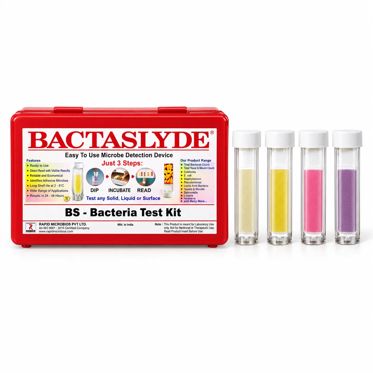 BACTASLYDE Pseudomonas + TBC Test Kit – BS103