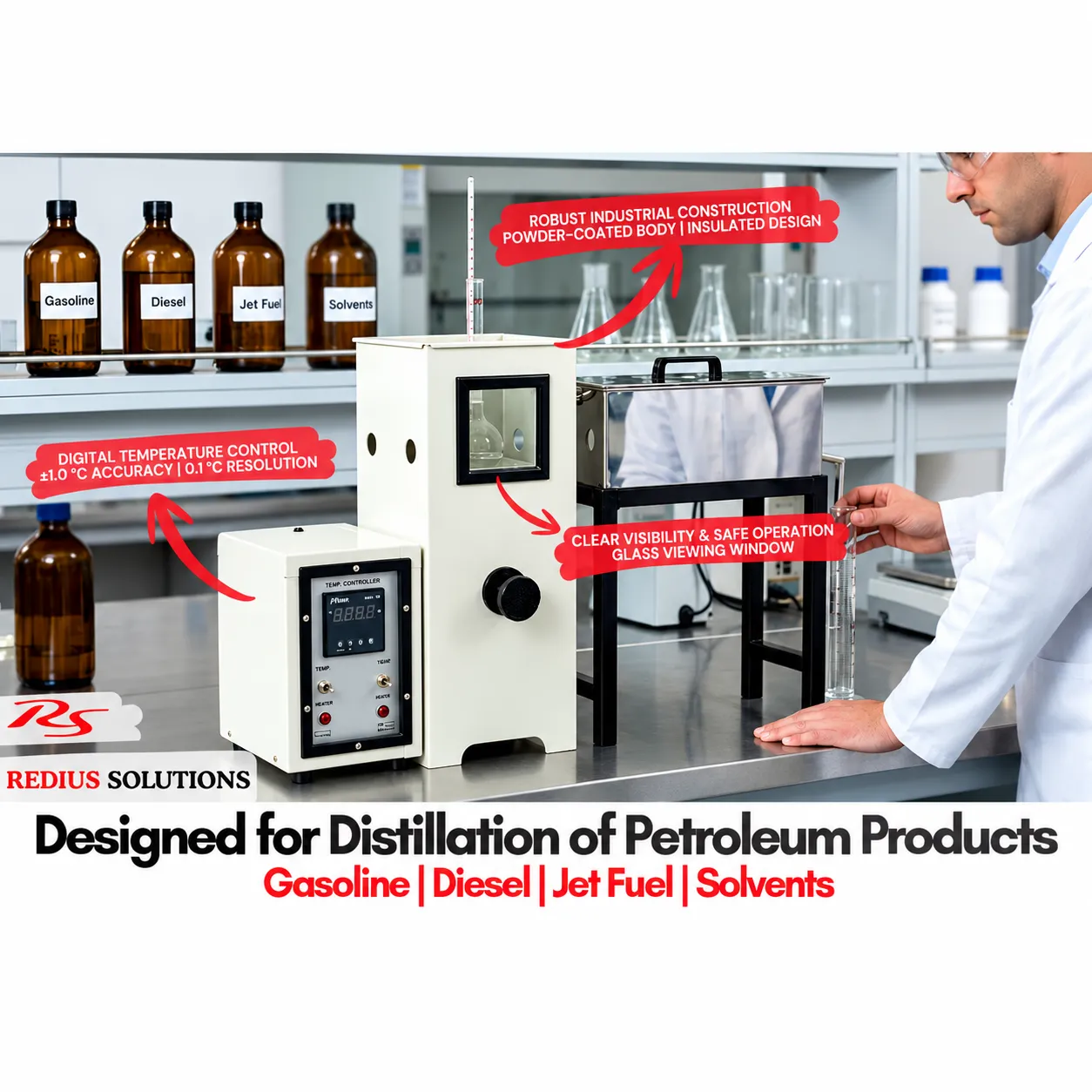 Petroleum Distillation Apparatus from Redius Solutions — image 3