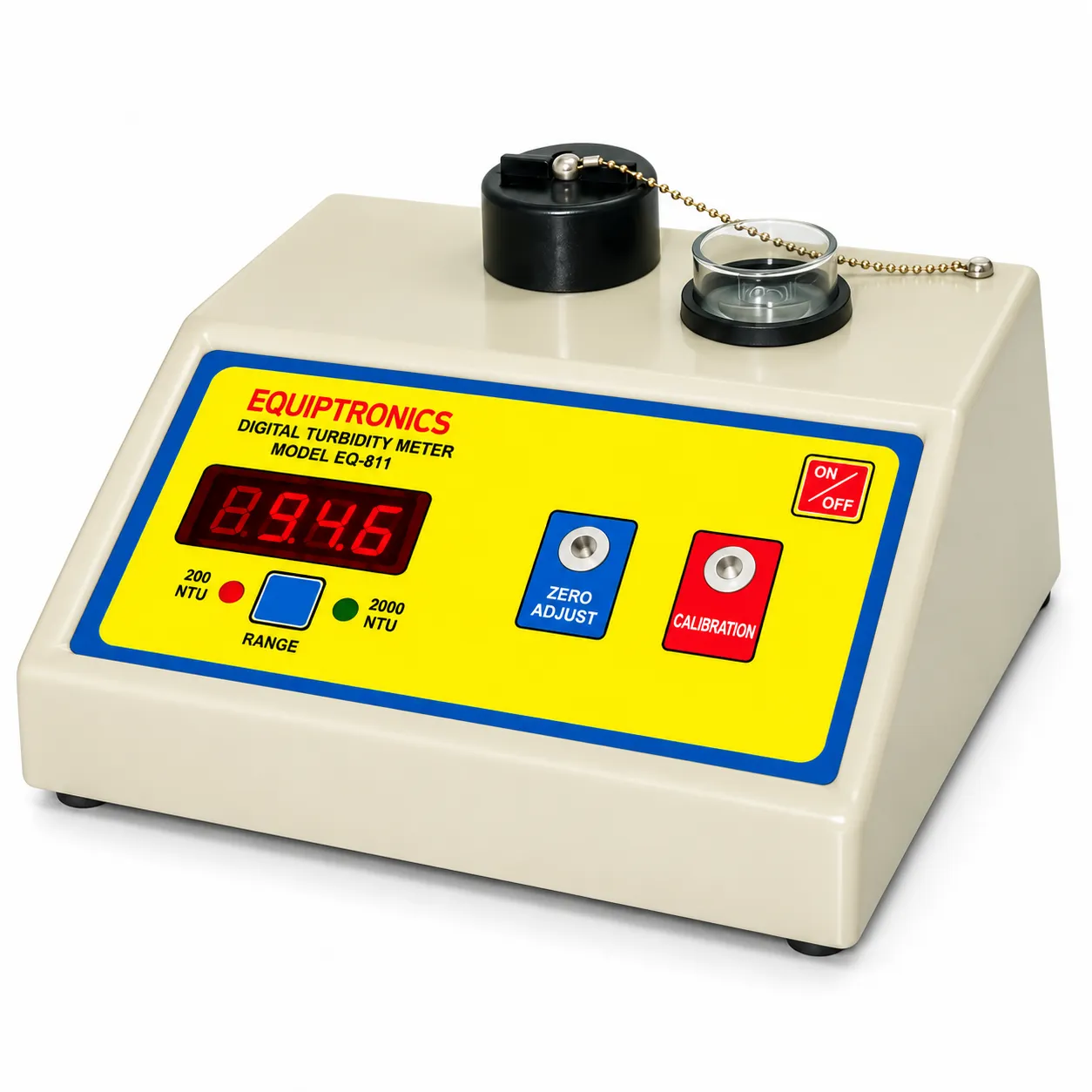 Digital Turbidity Meter / Nephelometer (Measurement range: 0–200 / 0–2000 NTU)