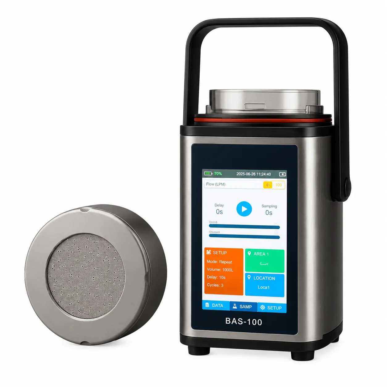 Biological Air Sampler – Microbial Air Monitoring System