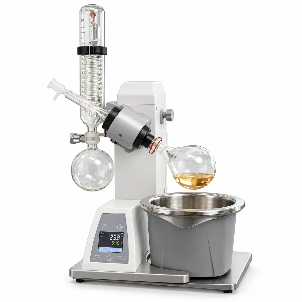 Digital Rotary Vacuum Evaporator with Auto Lift