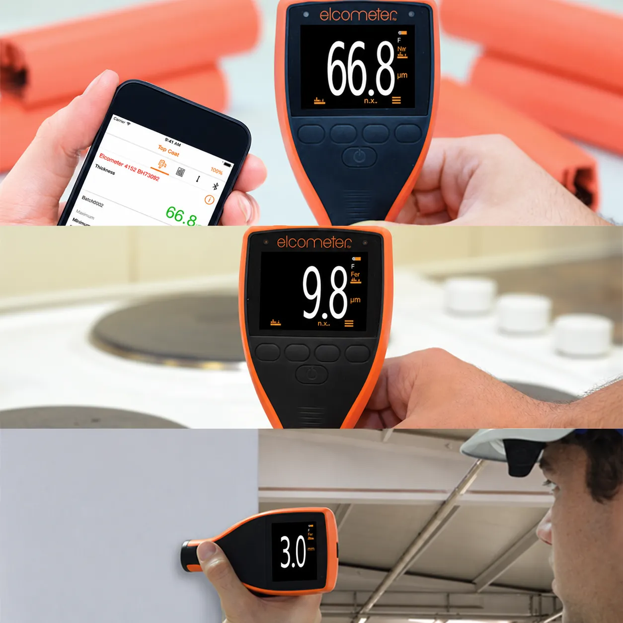 Elcometer 415 Paint & Powder Coating Thickness Gauge from  — image 2